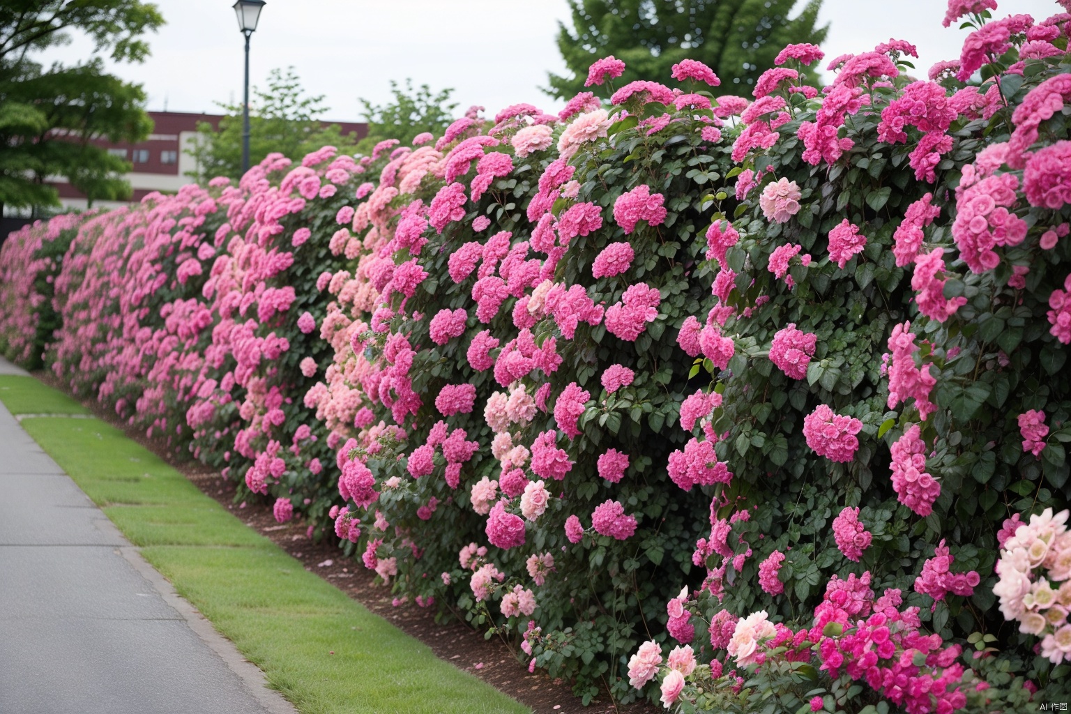 landscapejam, yueji, pink fence, 