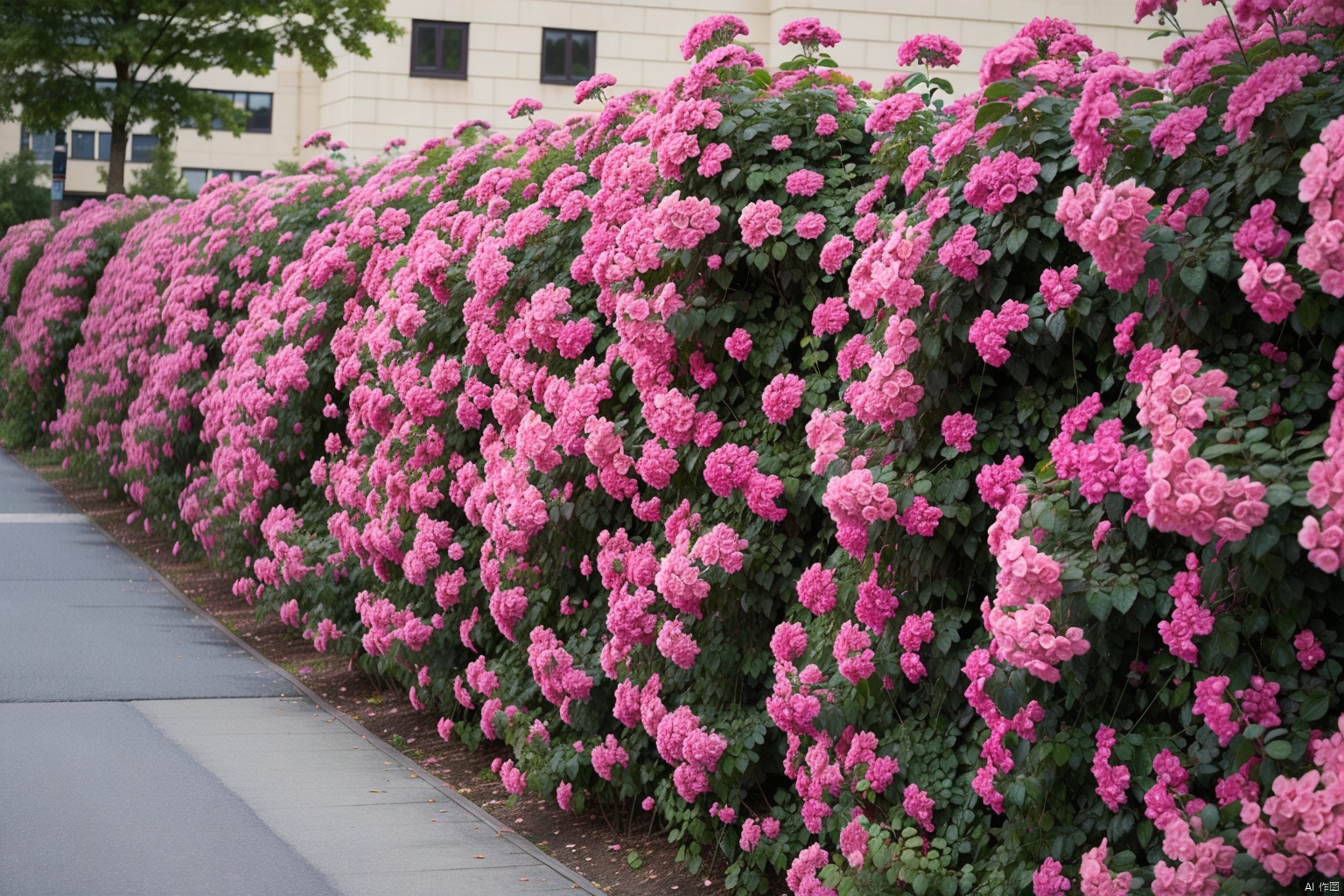 landscapejam, yueji, pink fence, 
