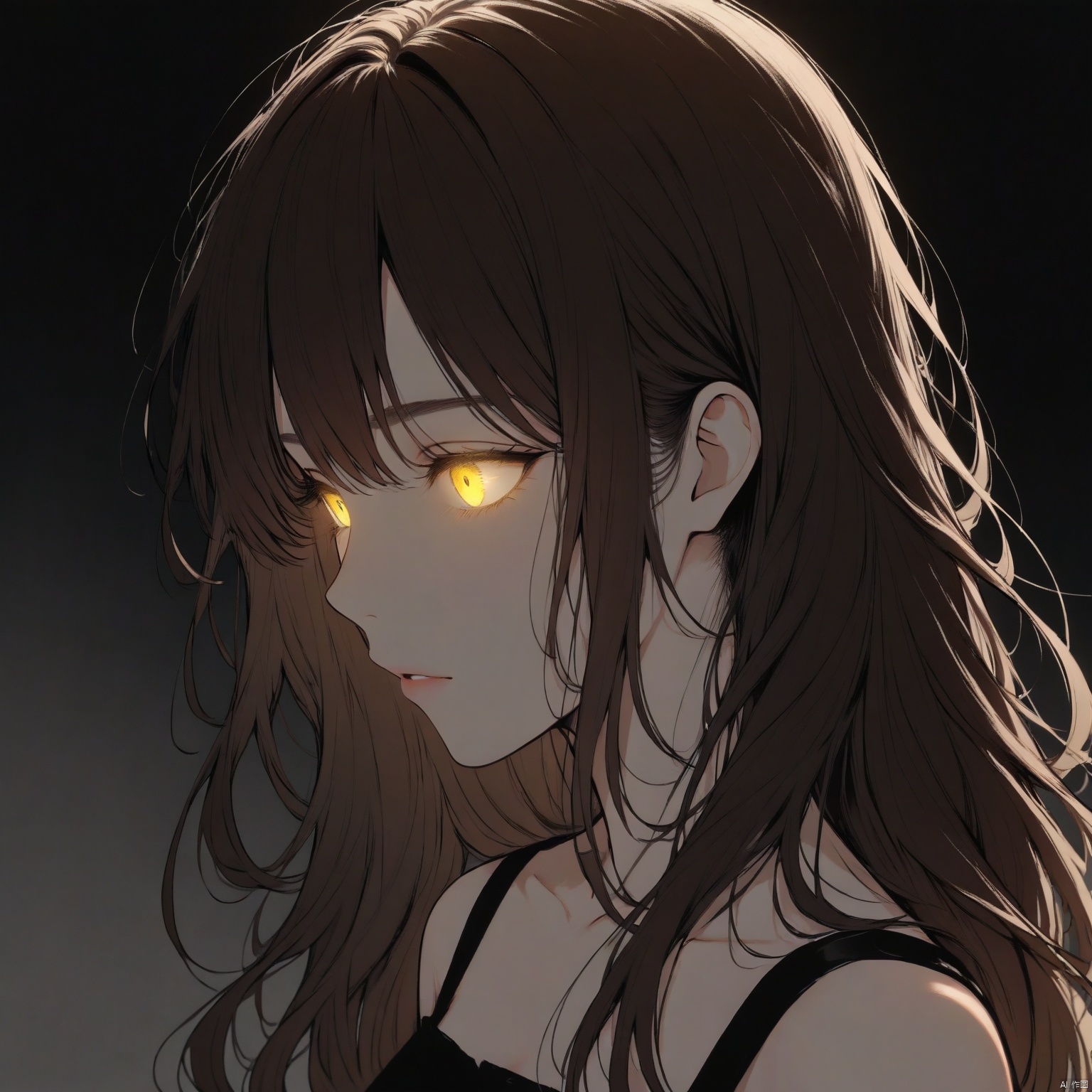 ZOZ_DM

An animated image of a woman with long brown hair and a white face. Her eyes are glowing yellow. Her hair is wavy and wavy. She is wearing a black dress with a white collar. The background is dark gray.

