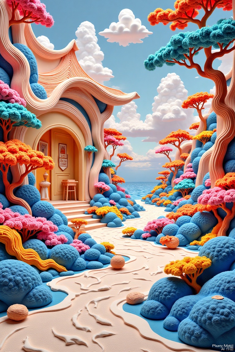 ,A gauzy skirt,Architectural landscape
