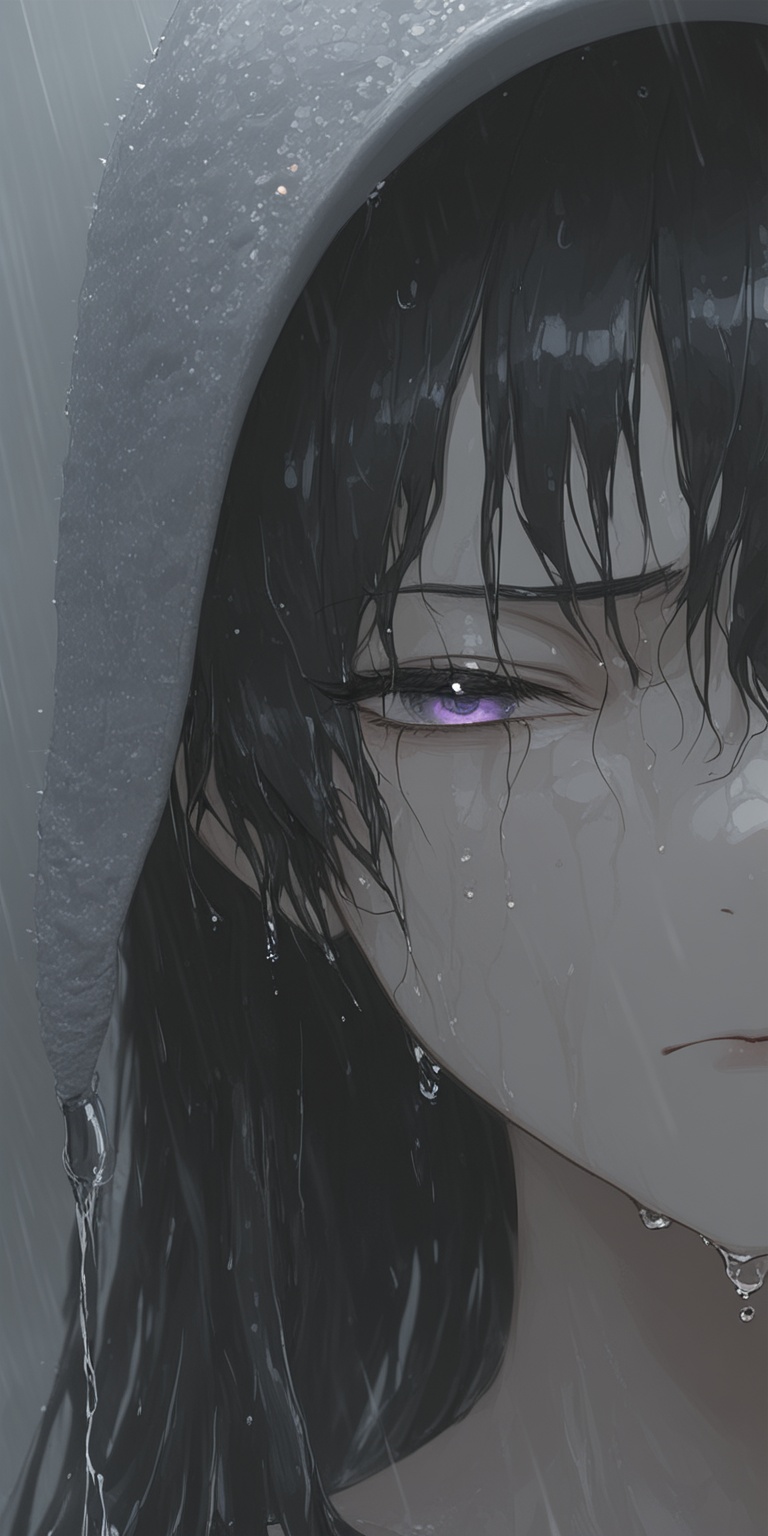 closed mouth,  wet,  water drop on Tensor.Art
