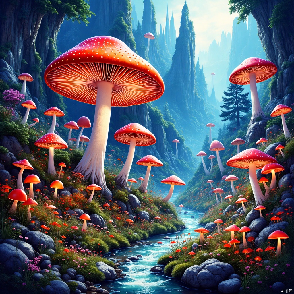 ,Mushroom city