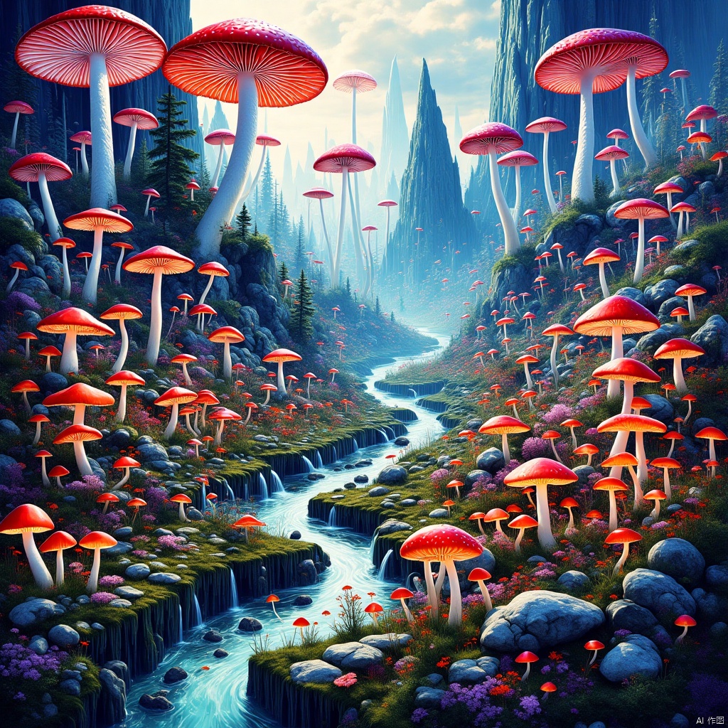 ,Mushroom city
