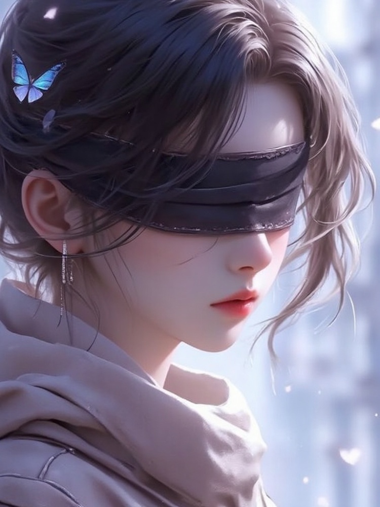 迁士-动漫眼罩美女 by 弑之迁士 on Tensor.Art