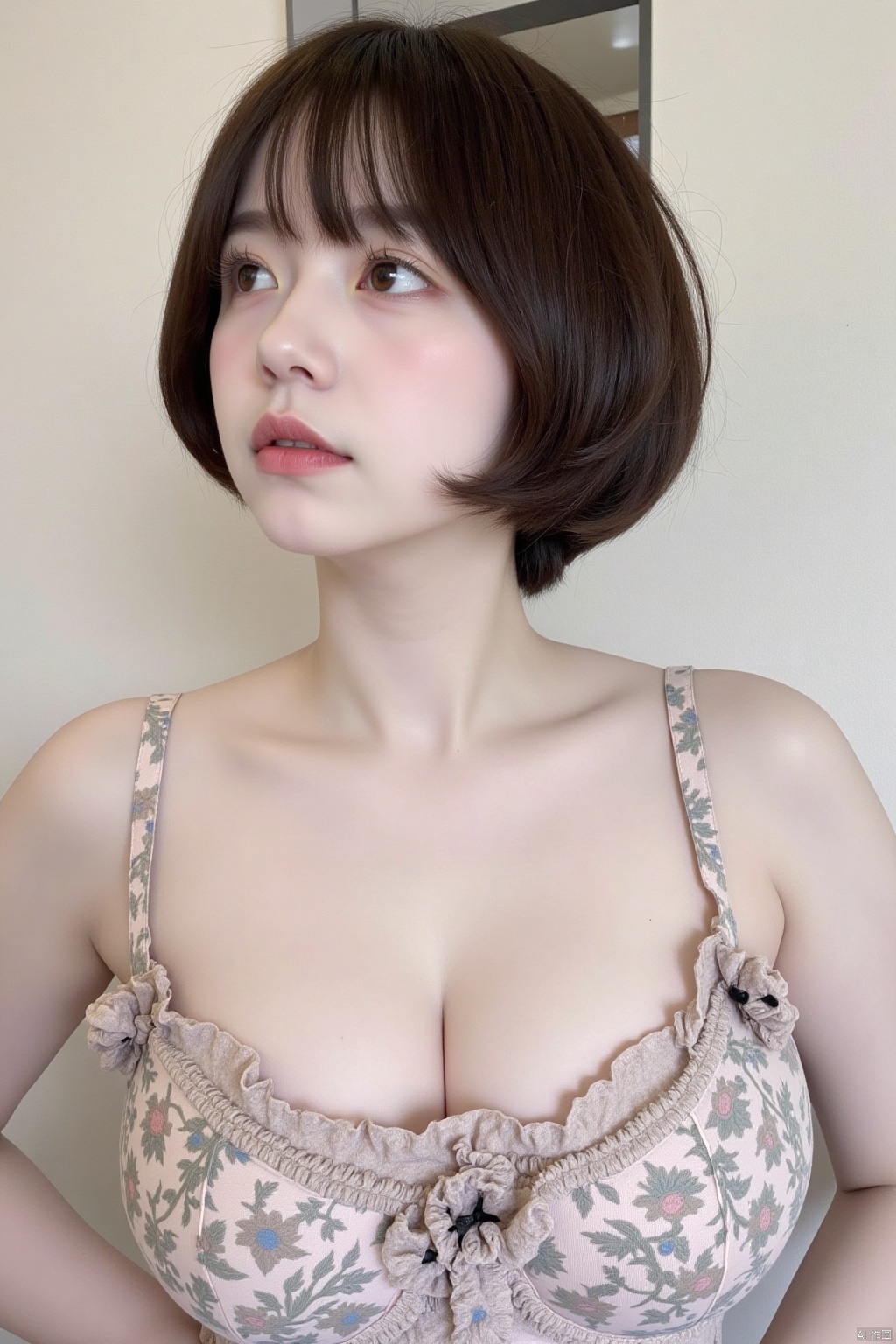 1girl,  solo,  short hair on Tensor.Art