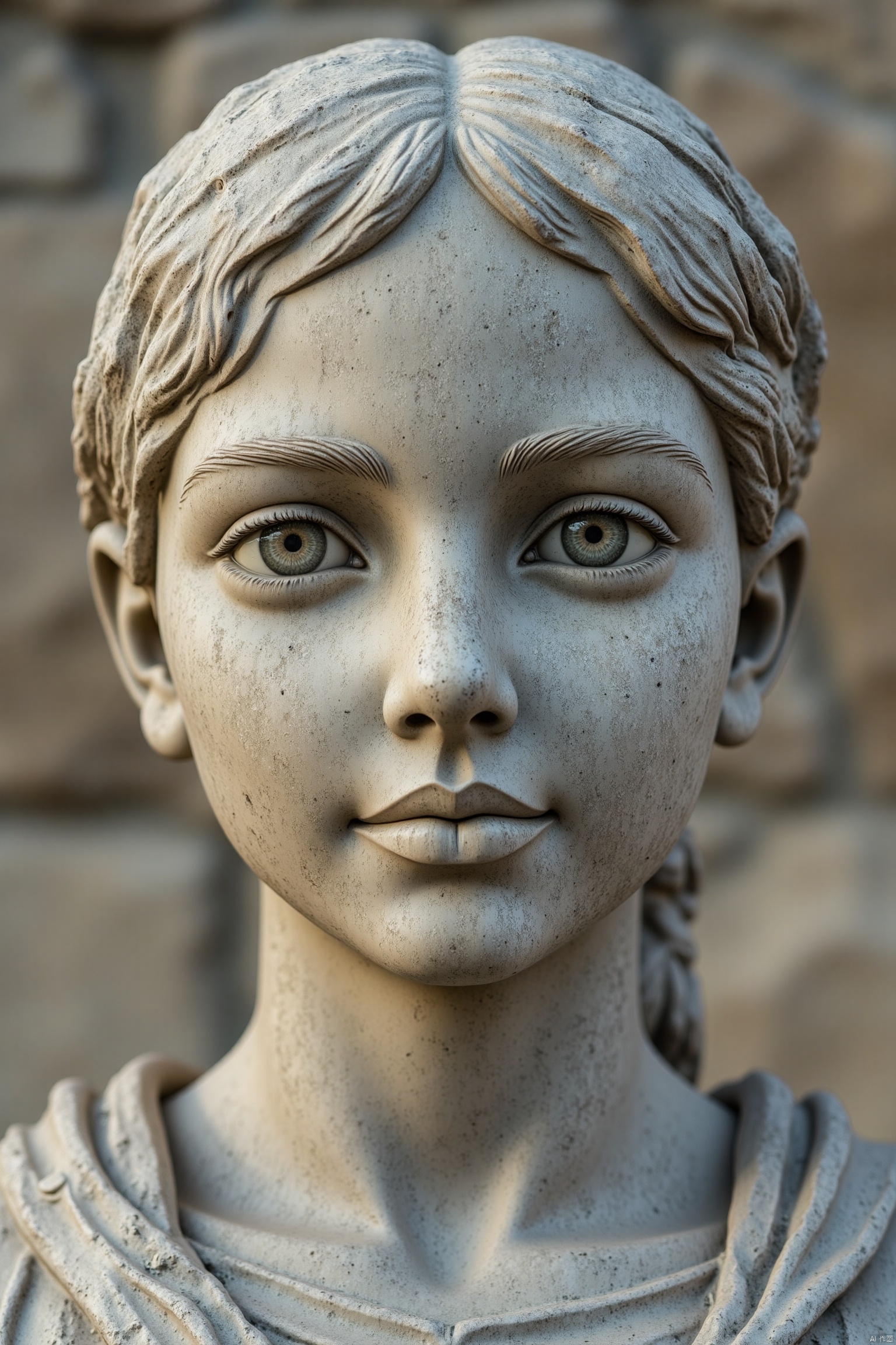 a boy,stone
