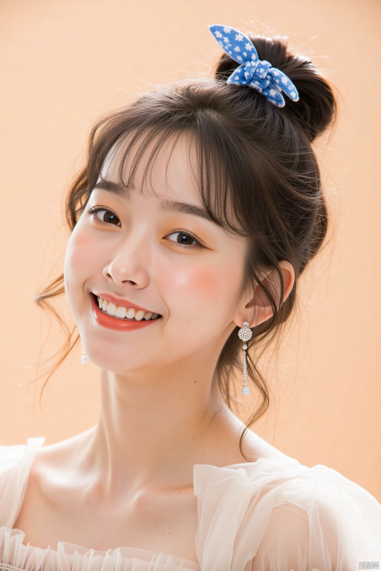 With her angelic smile, glowing skin, and delicate features, she looks like a living doll. Her hair is often styled in cute, playful ways, and she loves wearing pastel-colored dresses with adorable accessories. Her voice is soft and melodic, and her dance moves are effortlessly graceful. Her pure and cheerful aura makes her incredibly lovable.