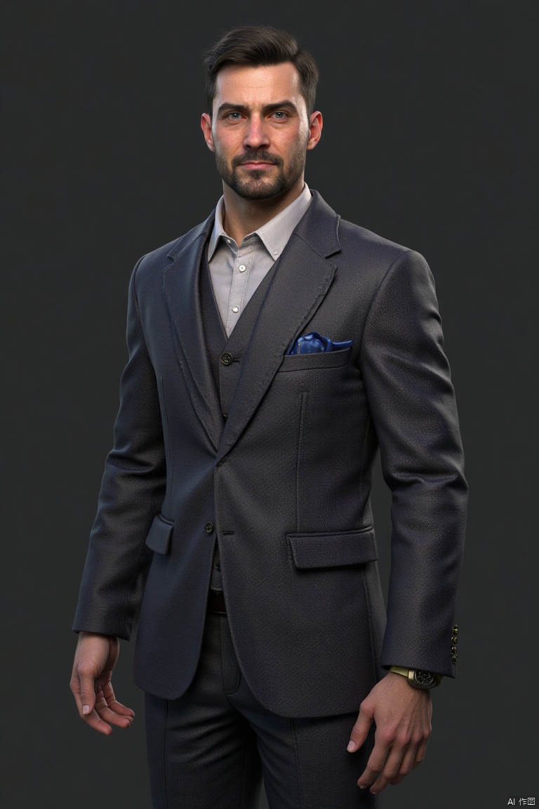 ((Best Quality)), ((Masterpiece)), (Very detailed:1.3), 
1man ,Game character,3D,handsome