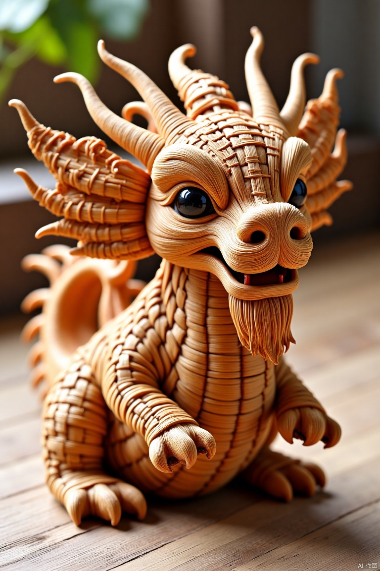 dragon,Bamboo woven articles