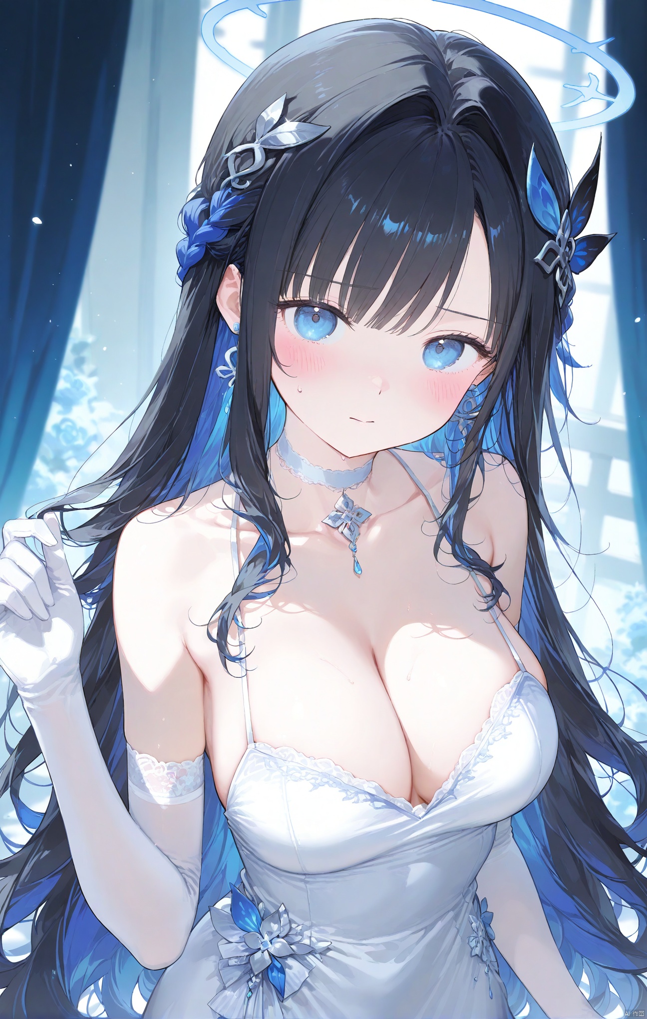 1girl,  solo,  long hair on Tensor.Art