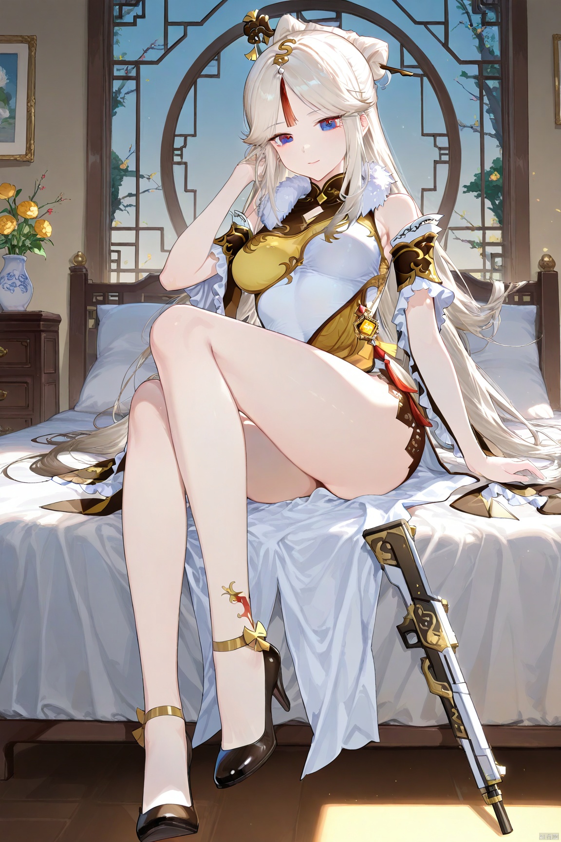 1girl,  solo,  long hair on Tensor.Art