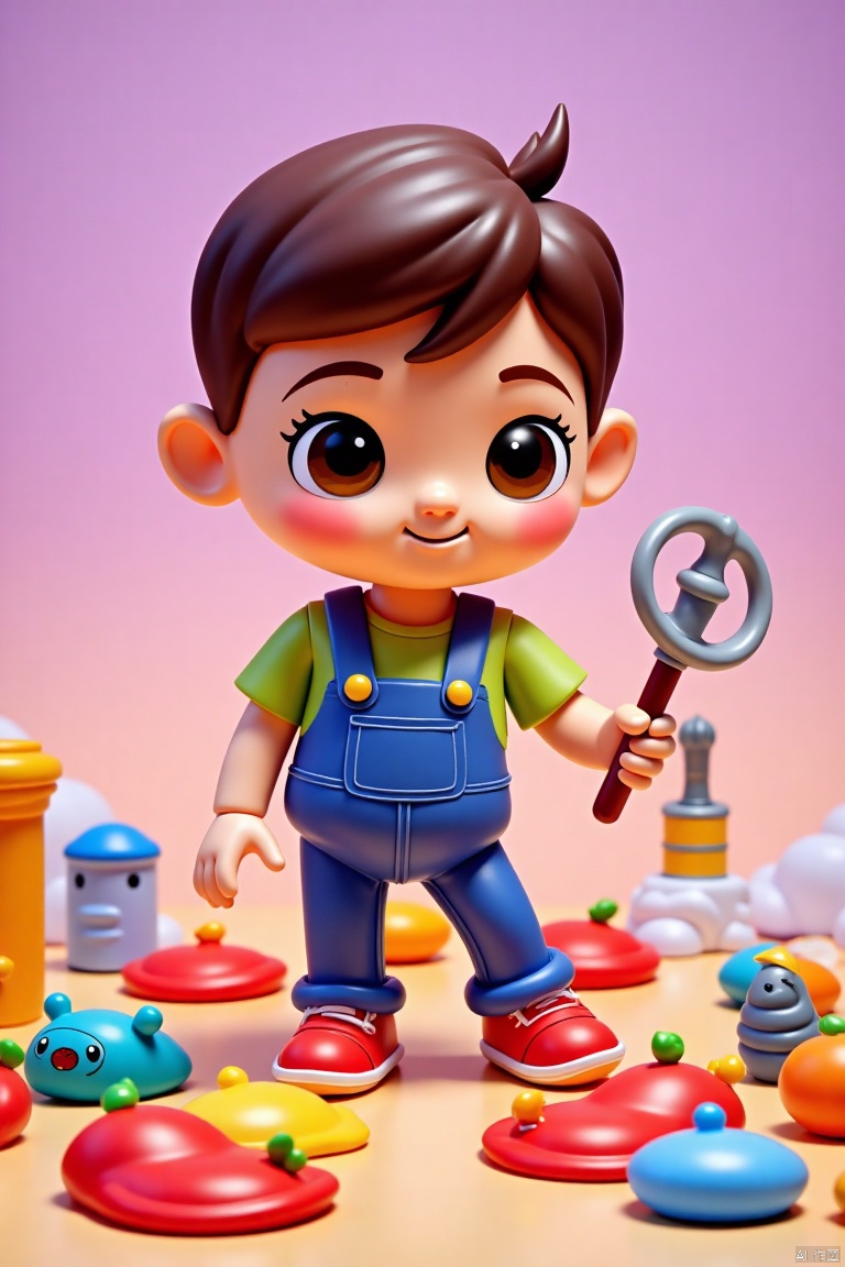 Expansion art, Expansion cartoon doll,