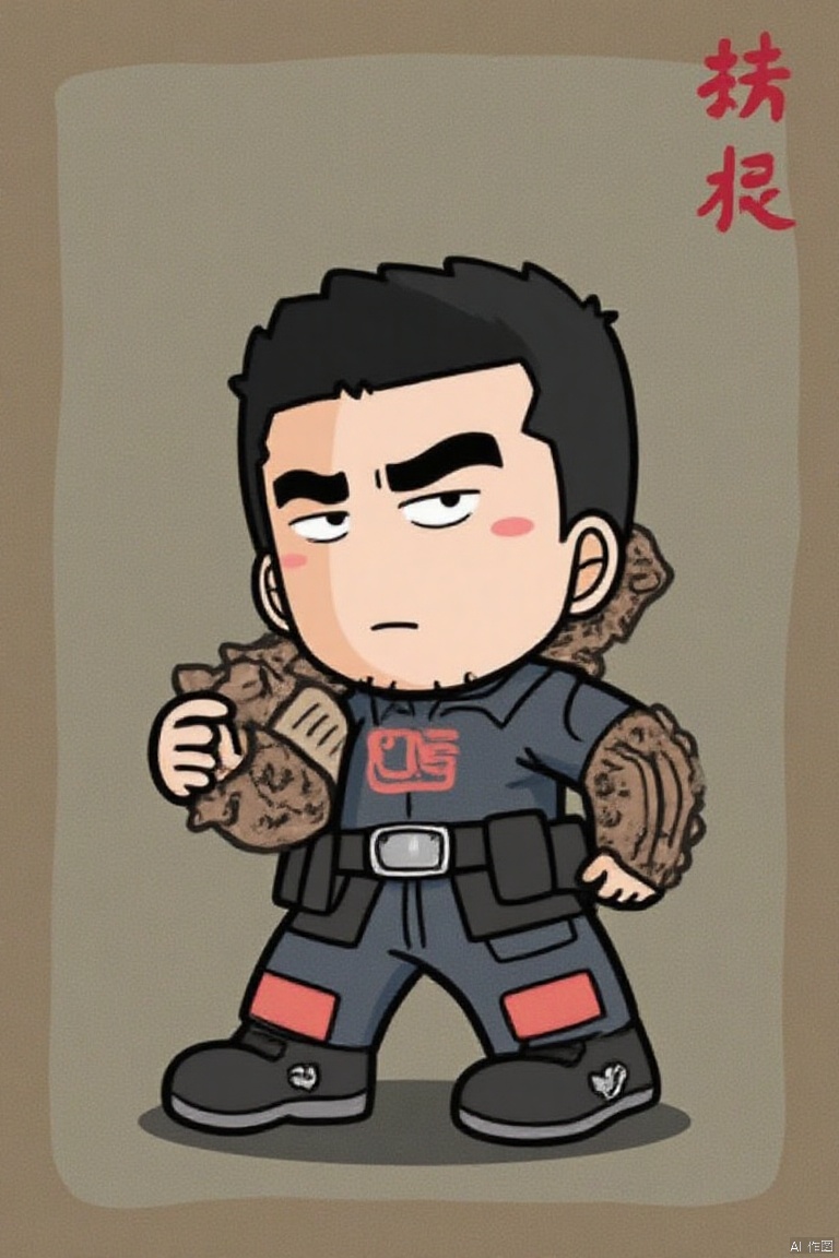 1man,xiaogangpao,laohu,
