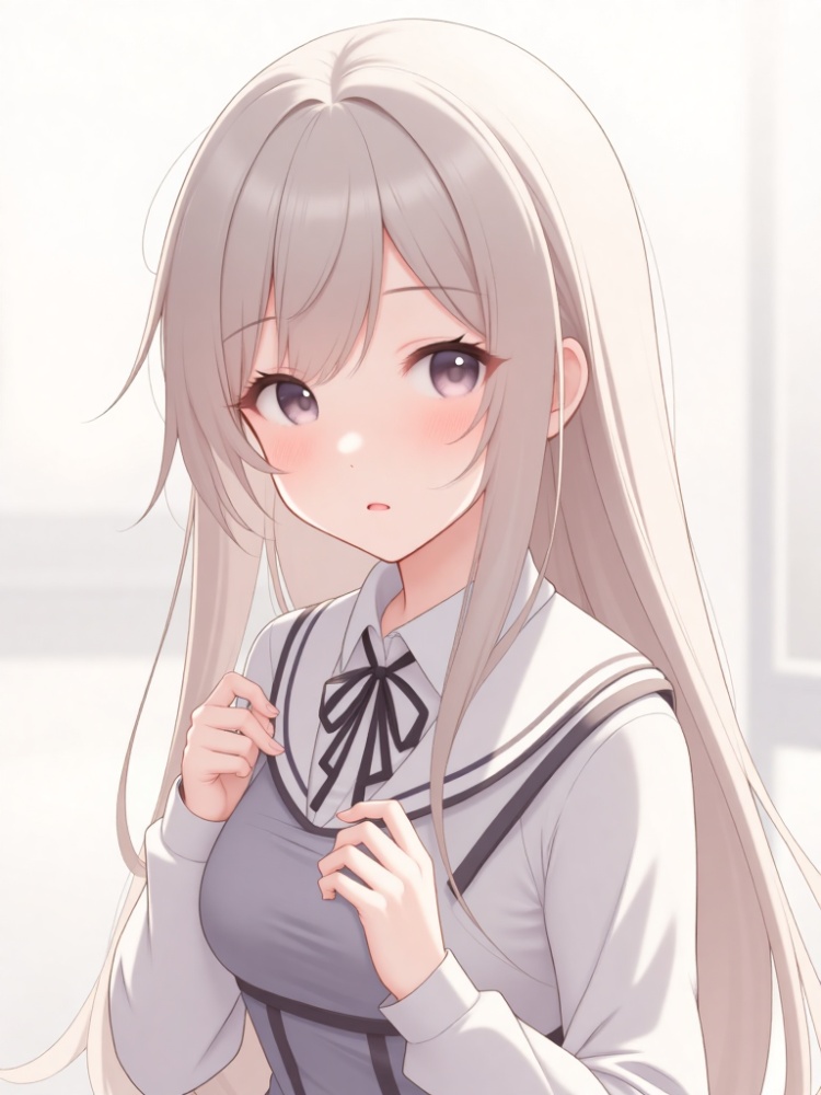 二次元国漫可爱女孩 by 风花雪月 on Tensor.Art
