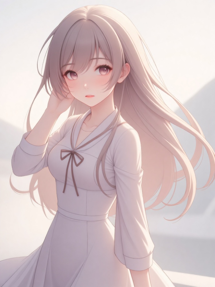 二次元国漫可爱女孩 by 风花雪月 on Tensor.Art