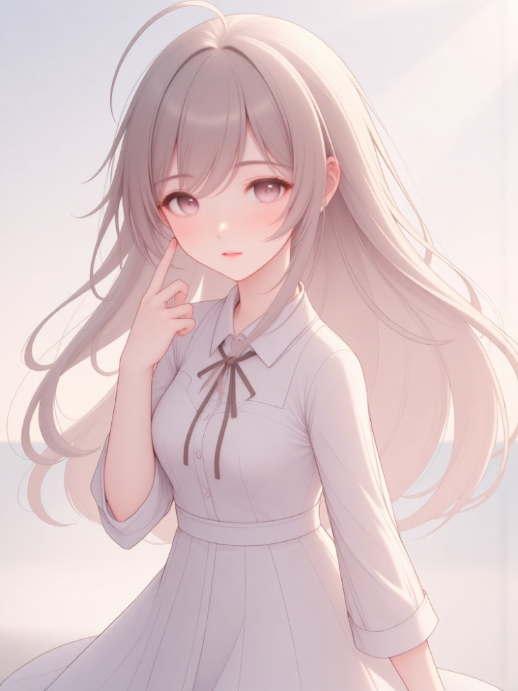 二次元国漫可爱女孩 by 风花雪月 on Tensor.Art