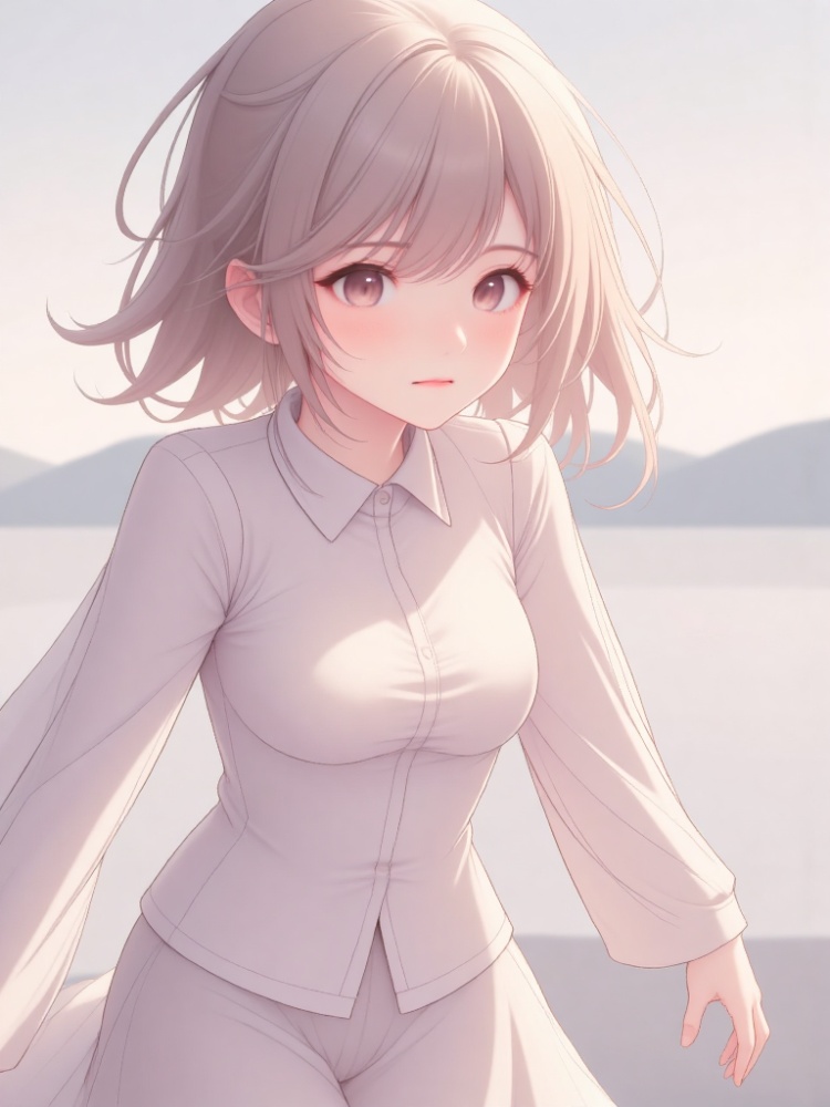 二次元国漫可爱女孩 by 风花雪月 on Tensor.Art