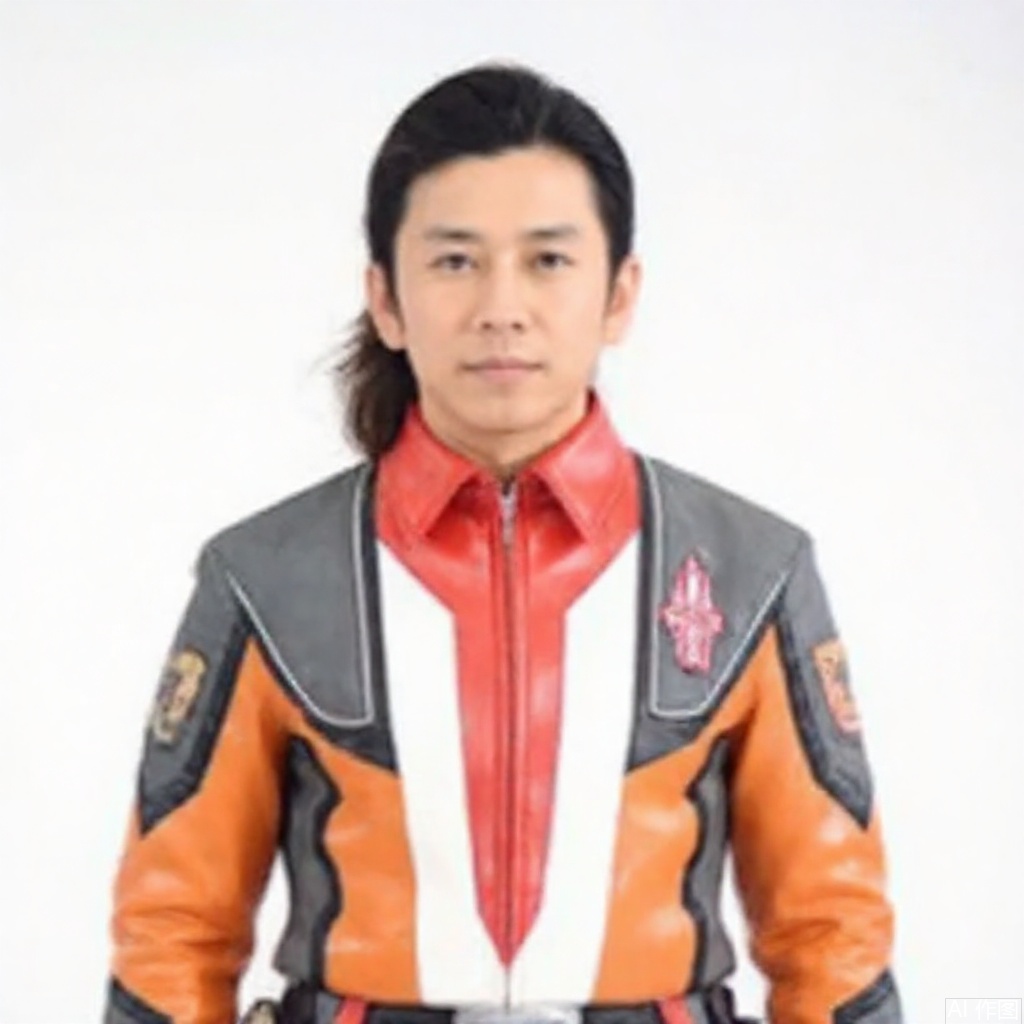 masterpiece, best quality,solo,(white background:1.2),simple background,
looking at viewer,UGP,collar,belt,logo,uniform,jacket,pants,gloves,boots,emblem,orange jacket,grey pants,orange jacket with grey and white line,orange jacket with red collar,grey pants with white line