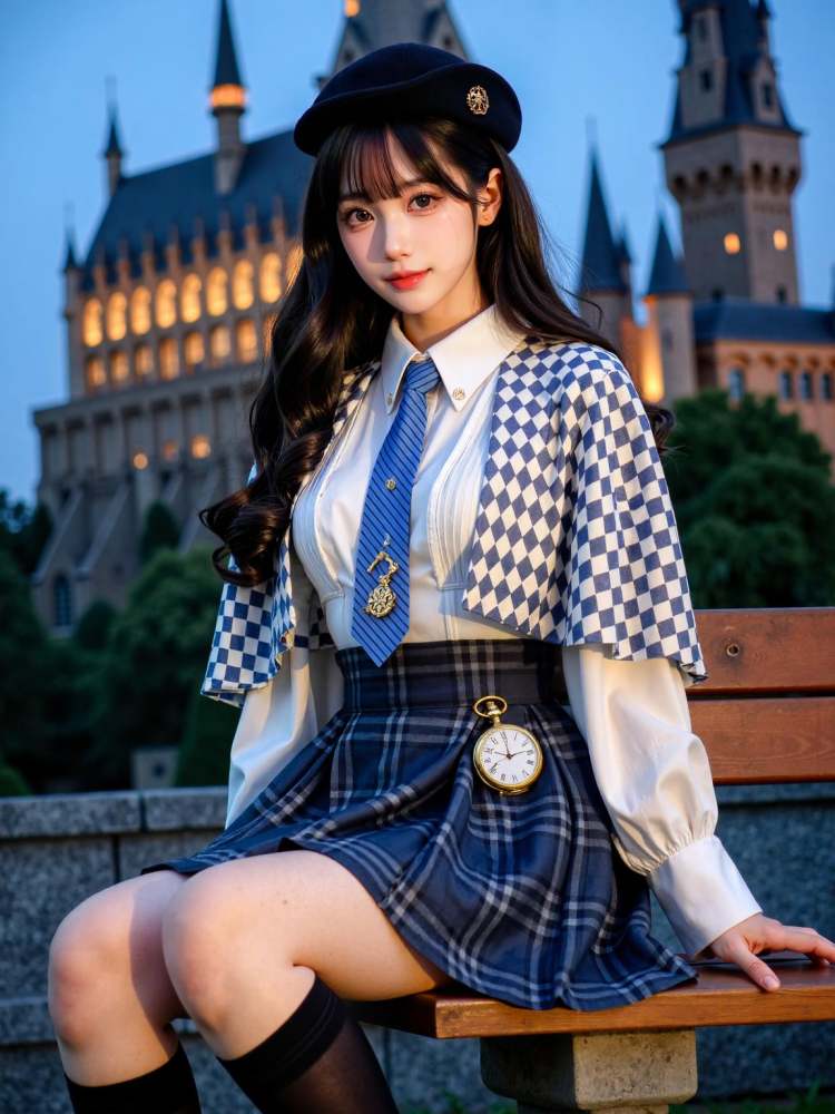 [F.1 D] [Realistic] Magical girl costume | 魔法少女服装 by cyberAngel_ on Tensor.Art