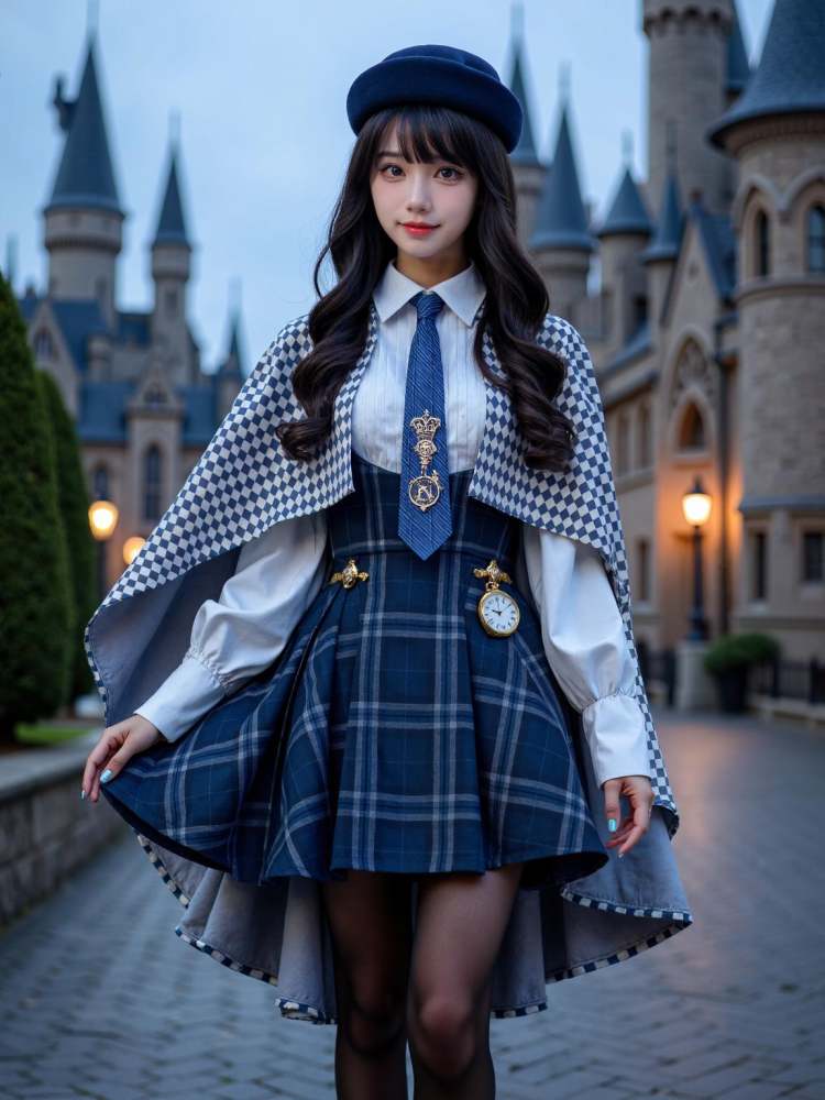 [F.1 D] [Realistic] Magical girl costume | 魔法少女服装 by cyberAngel_ on Tensor.Art