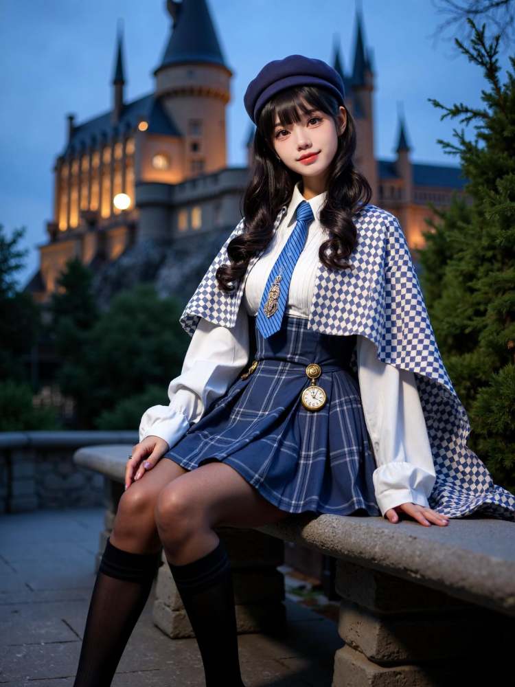 [F.1 D] [Realistic] Magical girl costume | 魔法少女服装 by cyberAngel_ on Tensor.Art