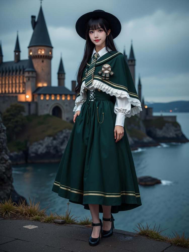 [F.1 D] [Realistic] Magical girl costume | 魔法少女服装 by cyberAngel_ on Tensor.Art