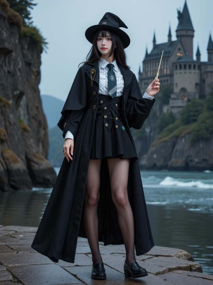 [F.1 D] [Realistic] Magical girl costume | 魔法少女服装 by cyberAngel_ on Tensor.Art