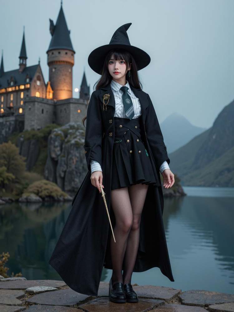 [F.1 D] [Realistic] Magical girl costume | 魔法少女服装 by cyberAngel_ on Tensor.Art