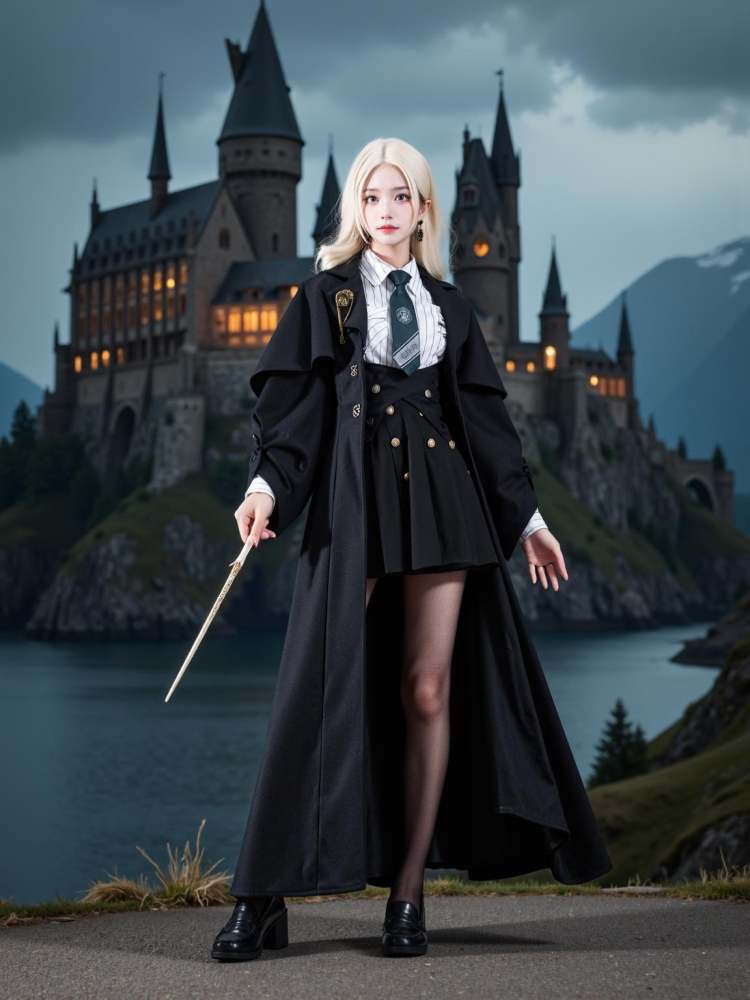 [F.1 D] [Realistic] Magical girl costume | 魔法少女服装 by cyberAngel_ on Tensor.Art
