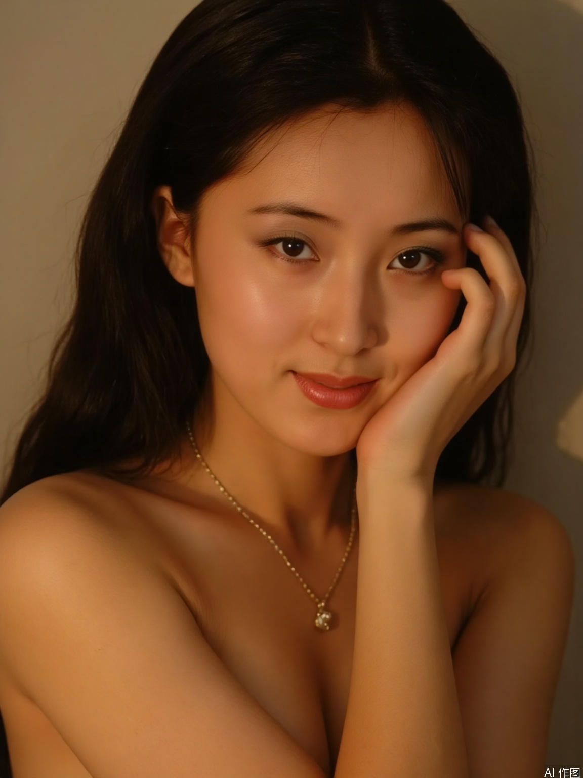 （（Perfect reproduction of real people's faces：1.8））,Close-up shot of a sexy woman , Expose the full face, delicate skin,shot with Kodak camera, light and shadow effects,FULL_body,Perfect boobs, nude
