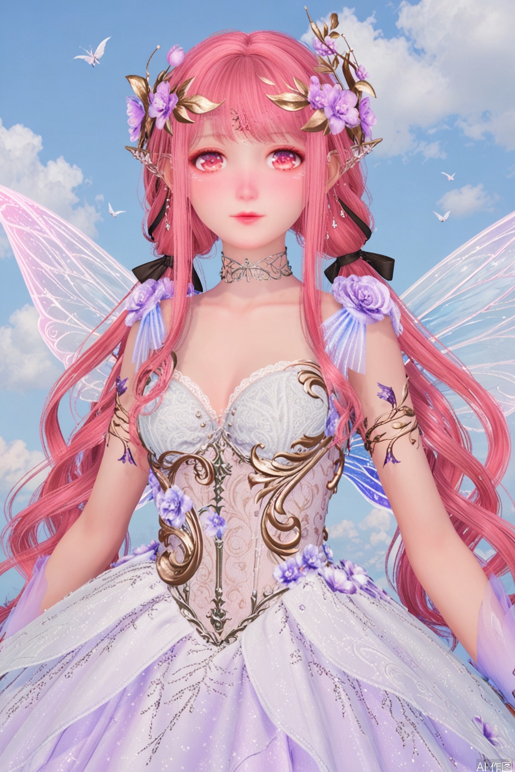 1girl,  solo,  long hair by 辰星` on Tensor.Art