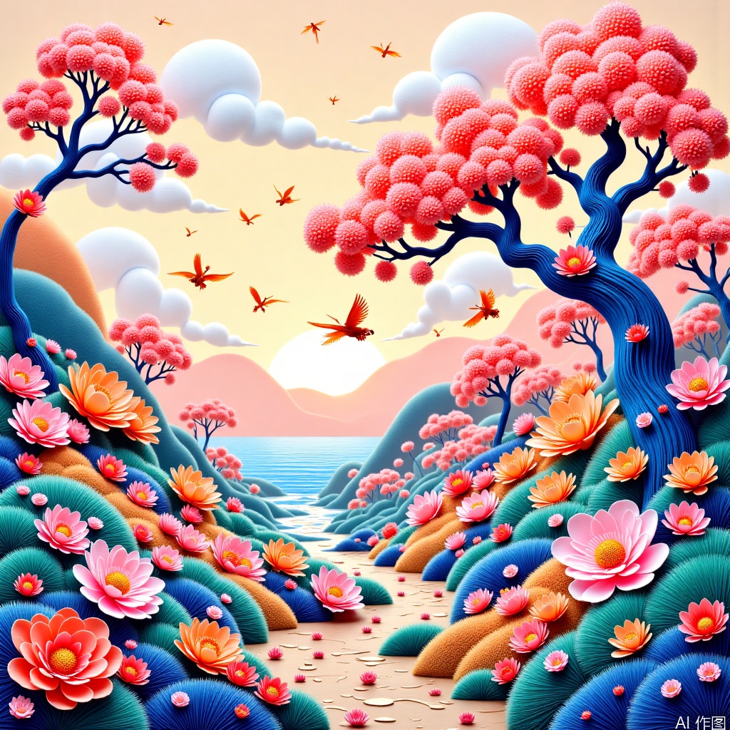 ,Exotic scene,dorohedoro,Traditional Chinese painting