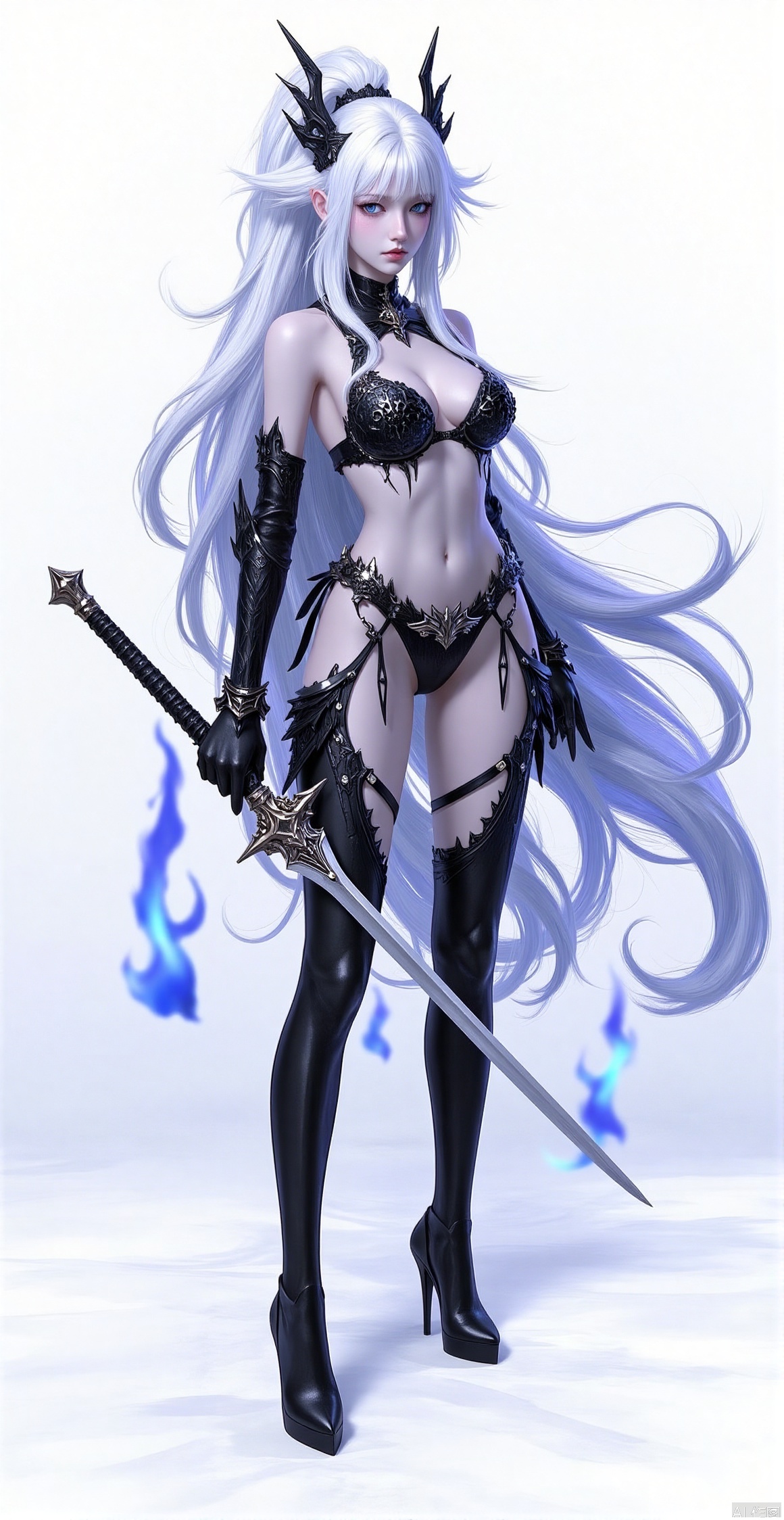 1girl,  solo,  long hair on Tensor.Art