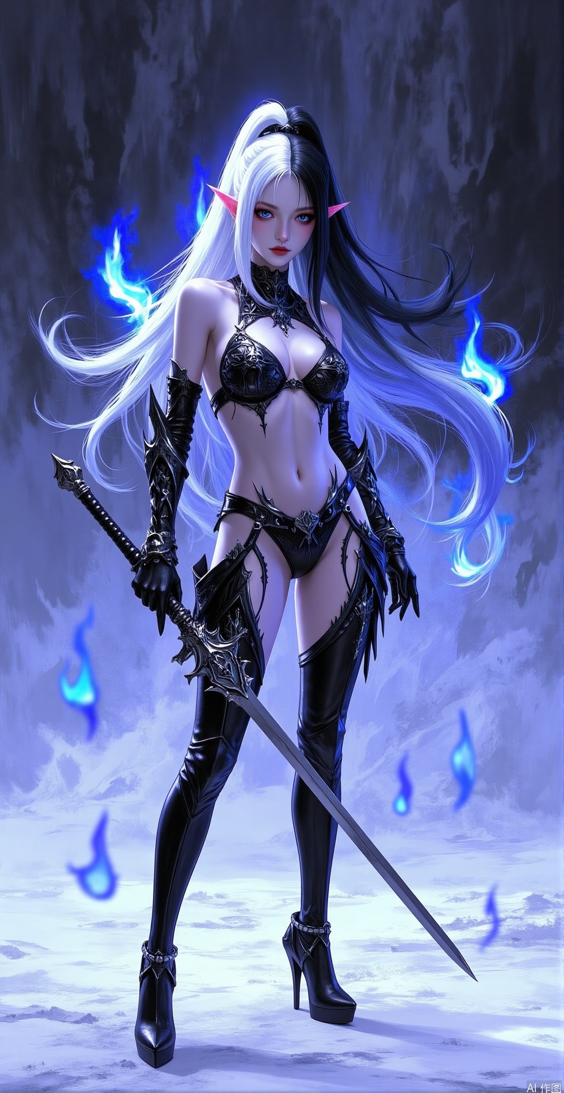 1girl,  solo,  long hair on Tensor.Art