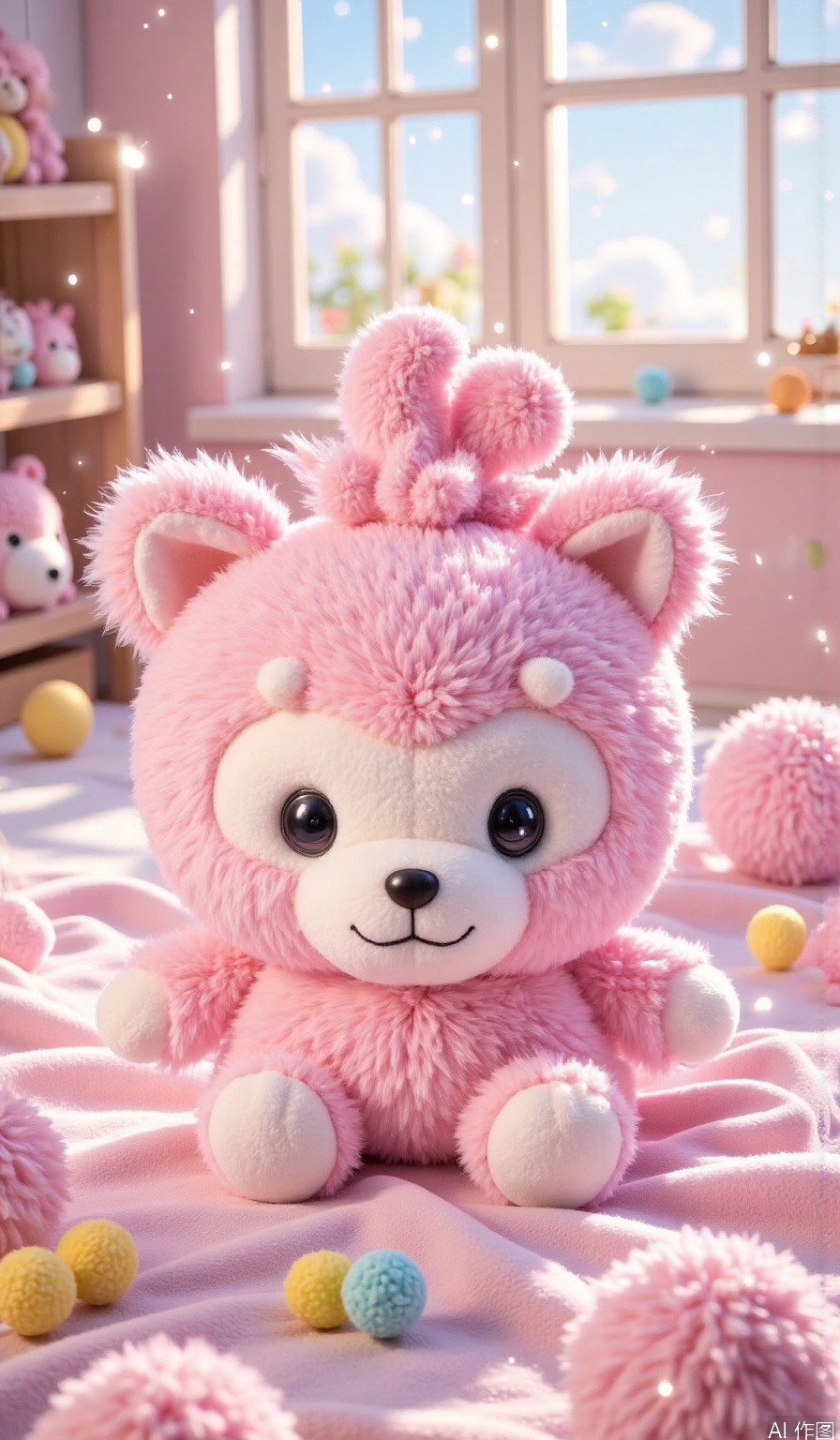 Plush toy style beauty