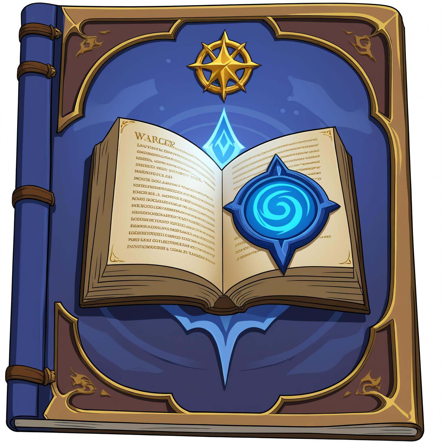 icon,a close up of a book with a blue cover and a gold emblem,lost grimoire,grimoire,holding grimoire,concept artbook,world of warcraft spell icon,league of legends inventory item,magic book,holding spell book,fantasy book,in style of wold of warcraft,book of the dead,spell book,hearthstone card,art book,read a directory book,codex,a book,illustrated novel,official artbook,worlf of warcraft,blizzard warcraft,from world of warcraft,artbook,game icon stylized,bioshock infinite,players handbook,reading an evil demonic book,magic spell icon,ingame image,d & d dragon age warcraft,floating spellbook,hearthstone style,<lora:道具3xl-000020:0.6>,