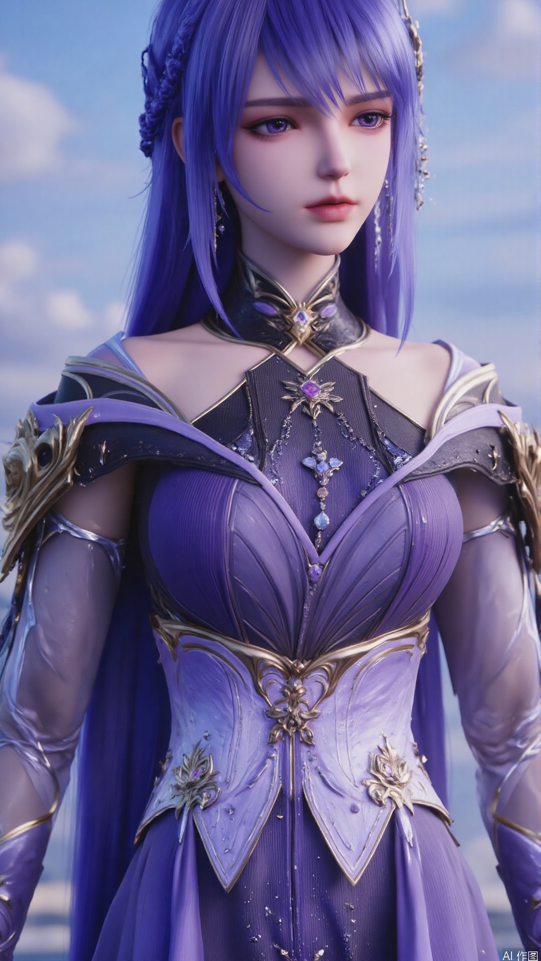 1girl,  solo,  long hair by Tim_Yi on Tensor.Art