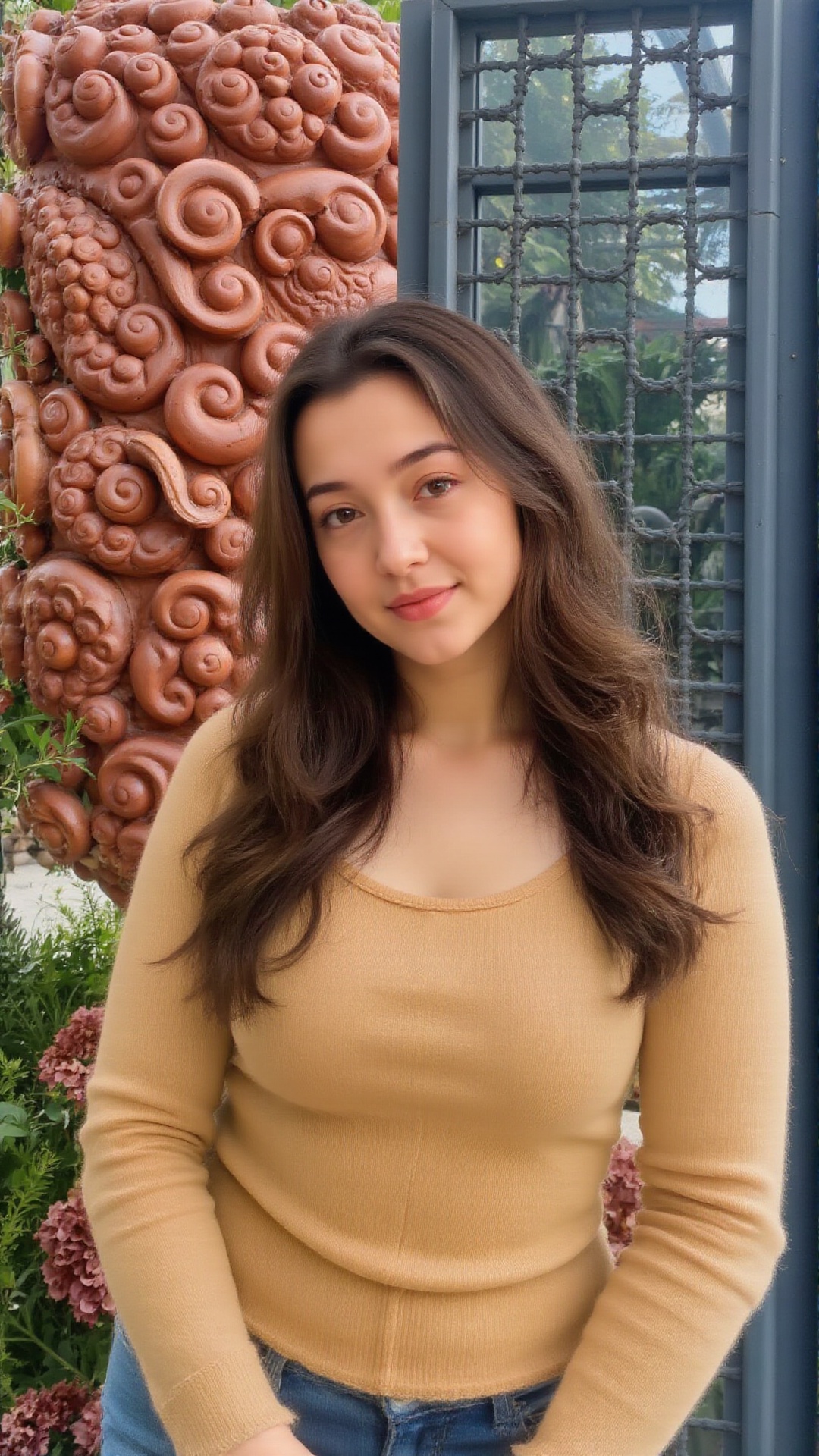 beautiful young woman on Tensor.Art