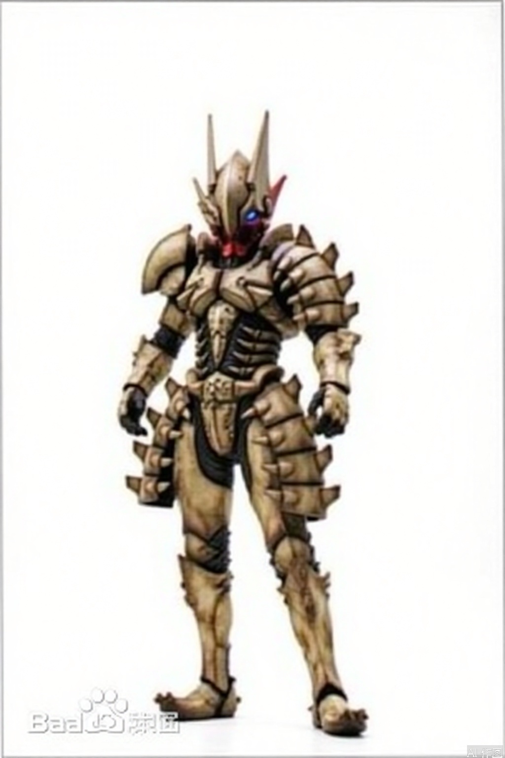 kusazuri,samurai,sheath,katana,japanese armor,mecha,pauldrons,horns,gloves,armor,spikes,weapon,full armor,helmet,mask,cover,gauntlets,shoulder armor,breastplate,samurai,mecha,white armor