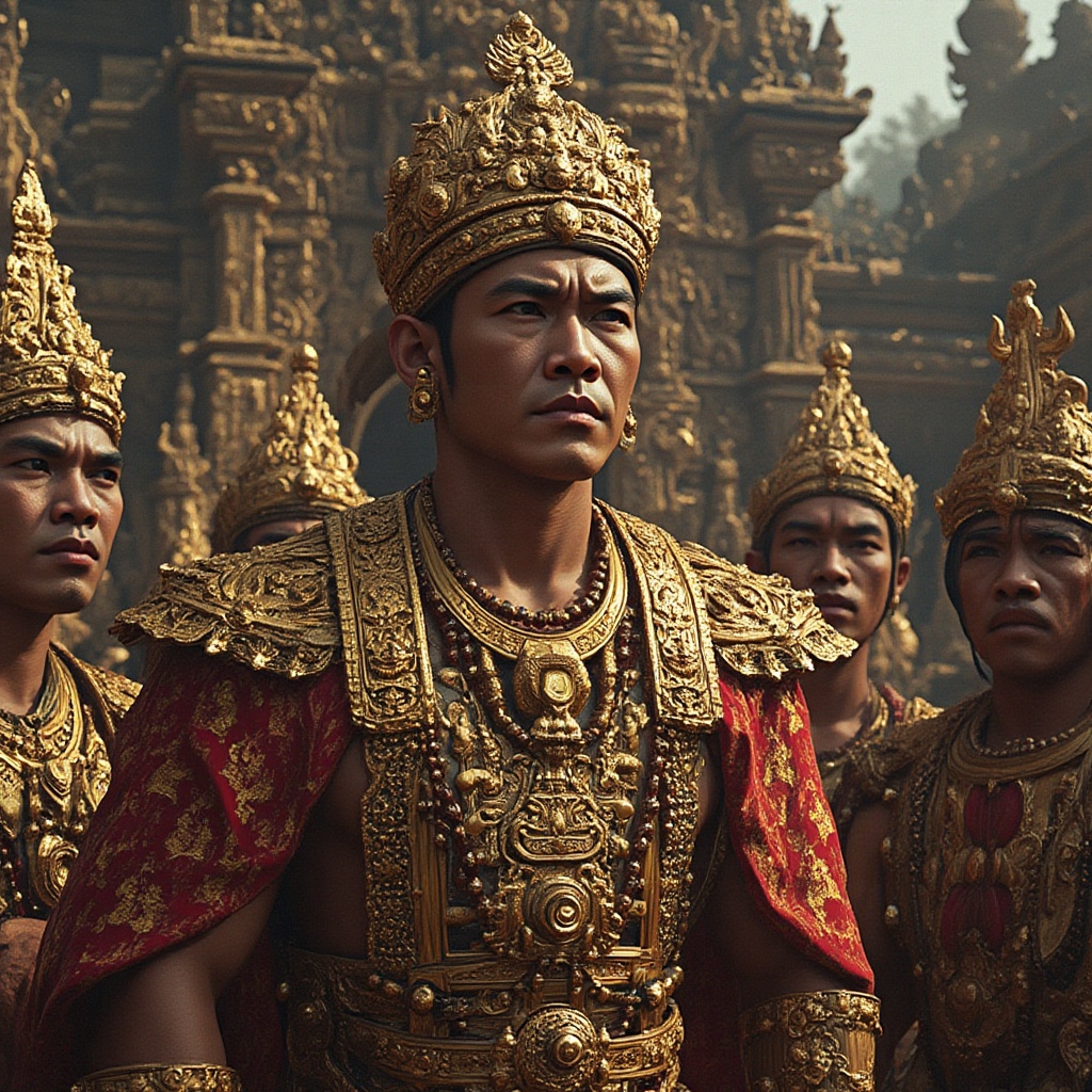 Ken Arok (or Ken Angrok),  Rajasa (died c. 1227),  was the founder and first ruler of Singhasari (also spelled Singosari)...