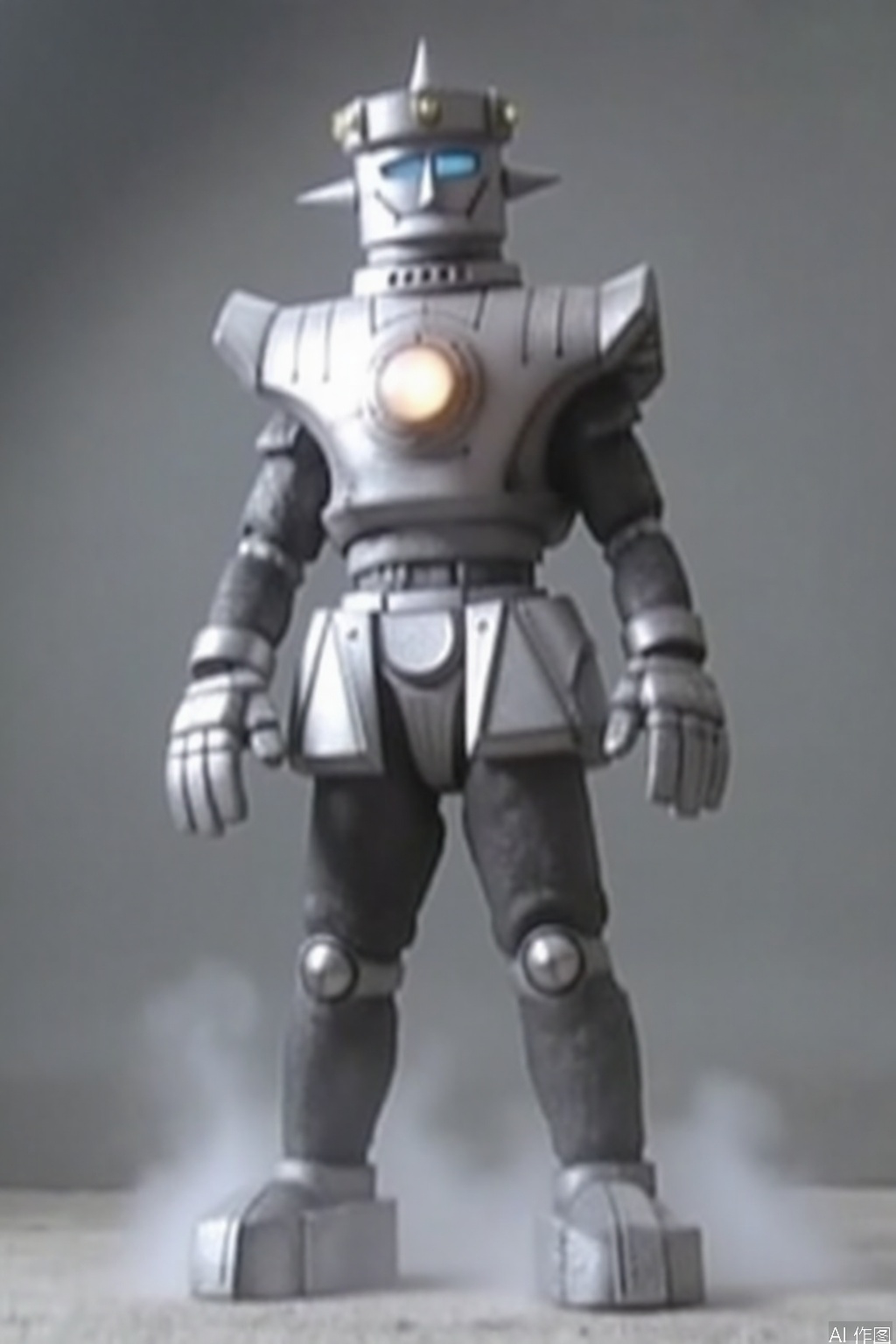 ultraman,silver bodysuit,silver gloves,legwear,gloves,boots,cover,mask,plugsuit,armor,bodysuit,red pattern on body,silver tight-fitting,silver footwear,helmet,leather suit,latex,tokusatsu,no humans,science fiction,silver head,hard mask,no smile,no eyes,no nose,solo,silver rubber bodysuit with red line,armor,helmet,super robot,machinery,mecha