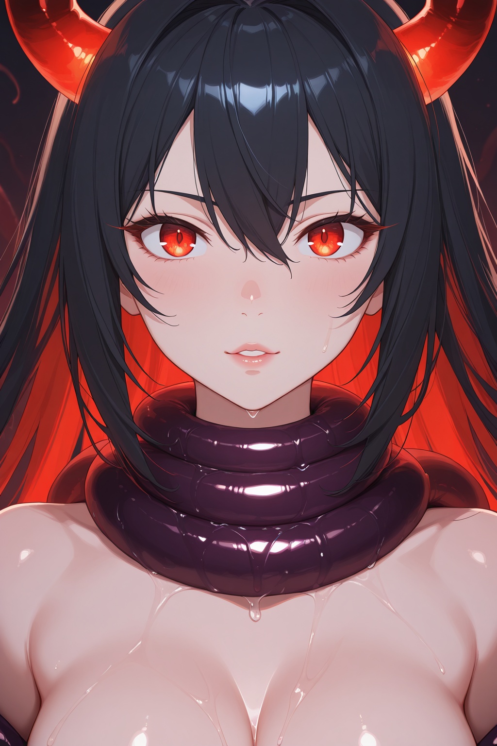((1girl,  close-up portrait,  masterpiece on Tensor.Art