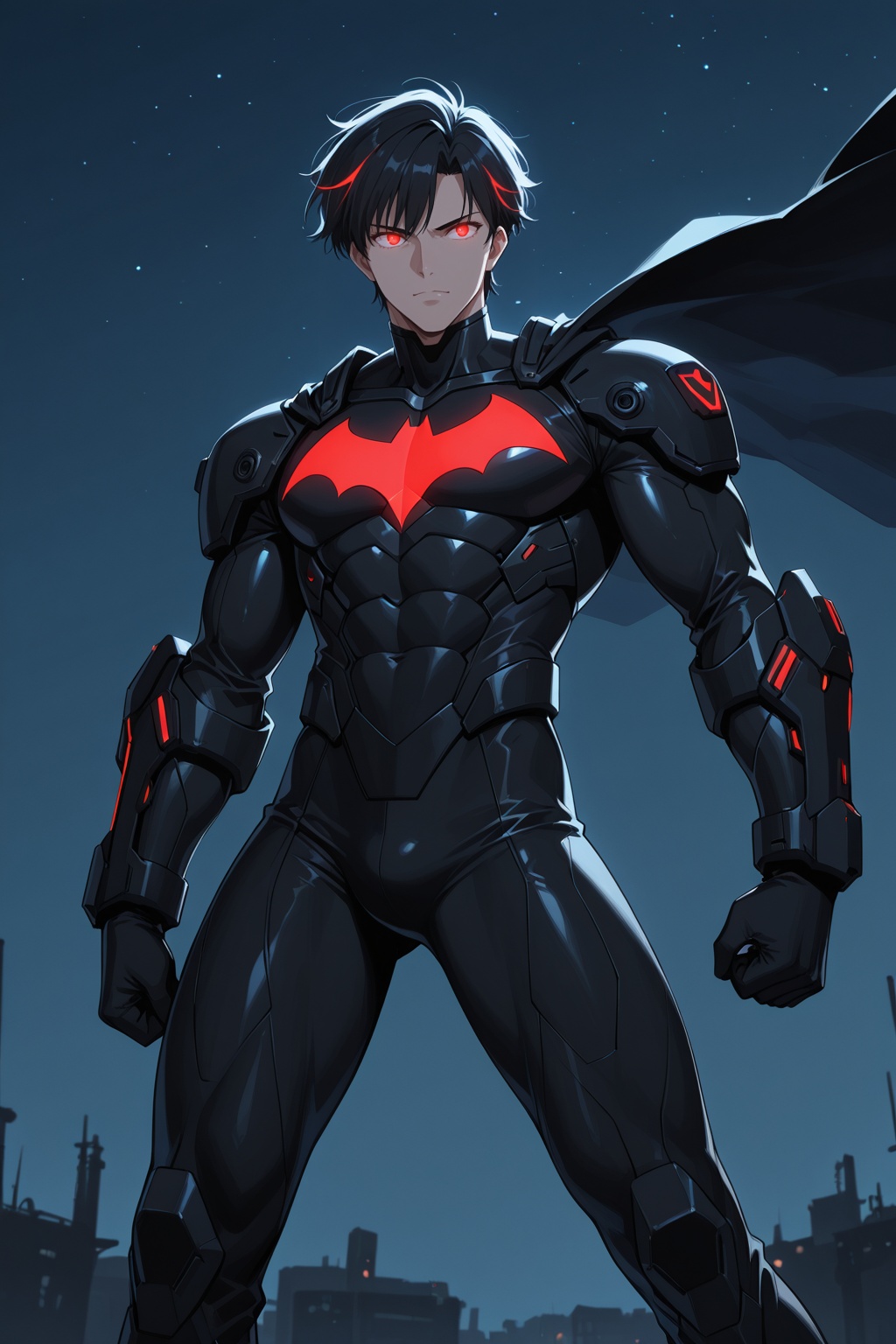),  *****,  red eyes on Tensor.Art