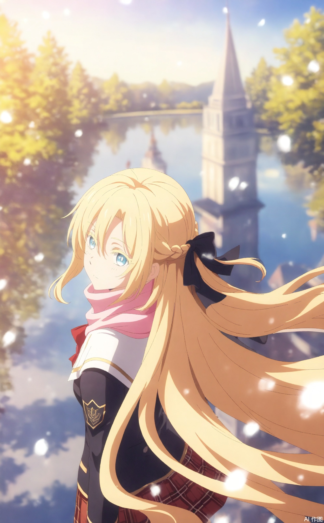 (1girl),  very long hair,  french braids by user_612309444184811391 on Tensor.Art