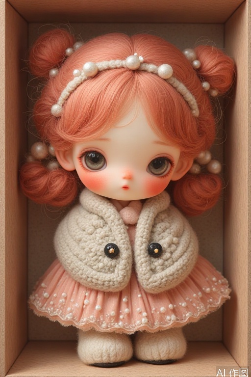 a doll, 3d,, Doll blind box