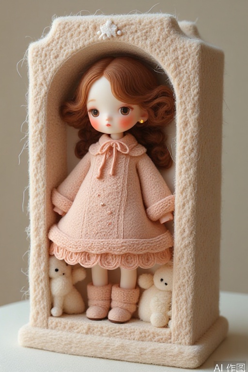 a doll, 3d,, Doll blind box