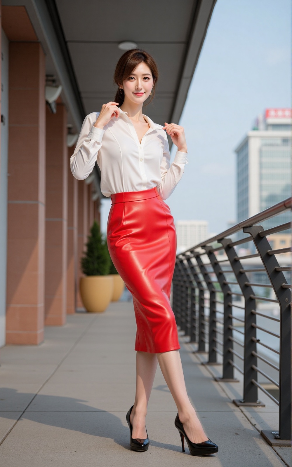 "Korean woman image: Beautiful Korean woman with very large I-cup breasts that seem like they will burst if you touch them...