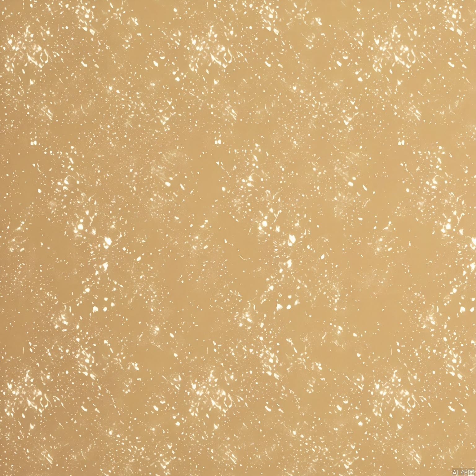 JSCZ, A seamless, glittery gold pattern with a sparkling, shimmering effect. The background is filled with tiny, bright gold specks that give a luxurious, festive feel. The image has a smooth texture and a consistent, uniform appearance. The glitter effect is evenly distributed throughout the entire frame, creating a cohesive and dazzling look. There are no other objects, people, or distinct features in the image; it is purely focused on the glittery gold pattern. The style is digital art with a metallic, celebratory aesthetic.