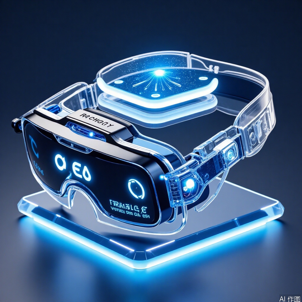 AR headsets,Transparent mech