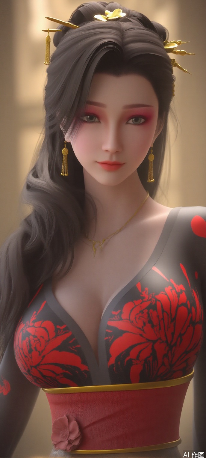 (high definition, Best quality, masterpiece, 4K, exquisite skin), 1girl, solo, breasts, looking at viewer, (diamond and beam background:1.1), full_body